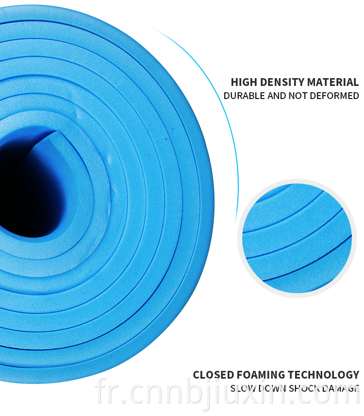 Hi -Hiking Eva Mousse peut personnaliser le tapis de camping extérieur de la couleur haute densité avec sangle